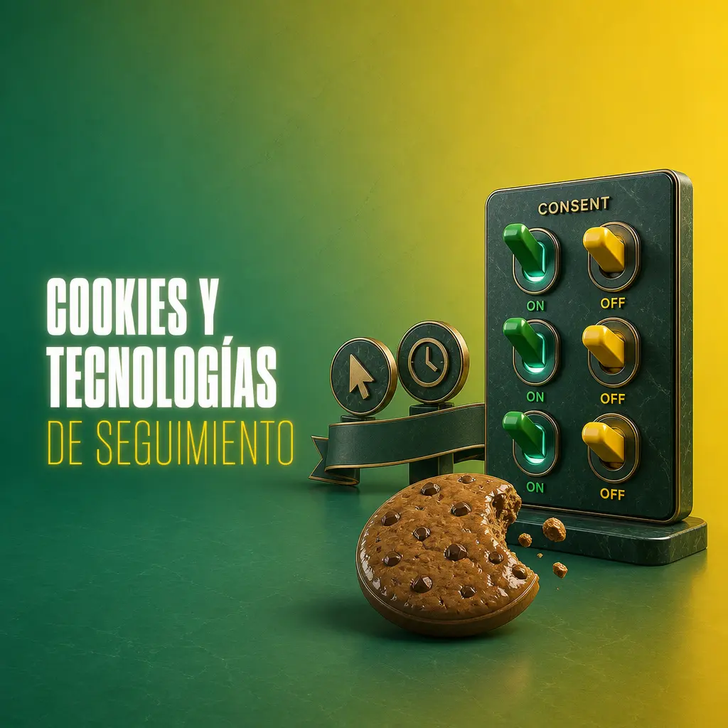 Ícono de cookies y tecnologías de seguimiento usadas para preferencias, sesión y personalización del sitio
