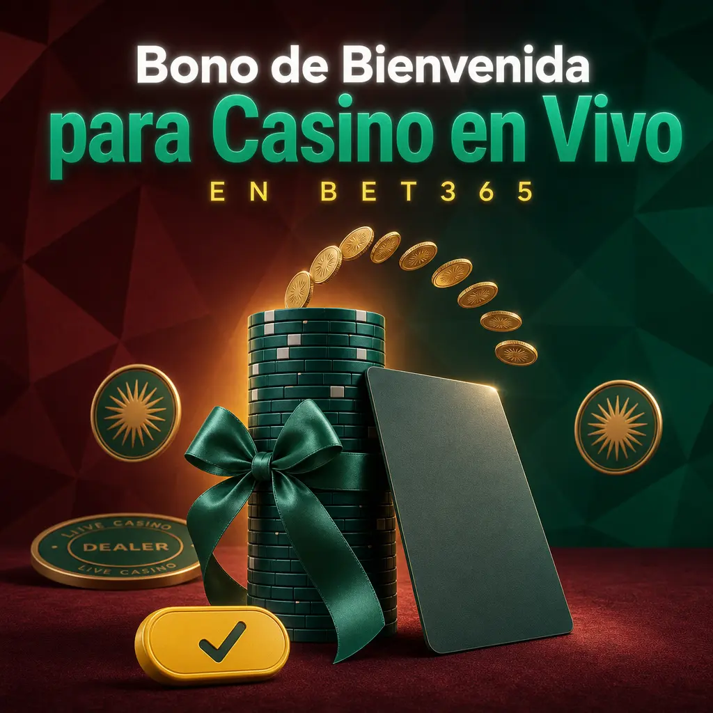 Bono de bienvenida de Bet365 para casino en vivo: 100% hasta S/500 más 500 giros gratis en tragamonedas seleccionadas.