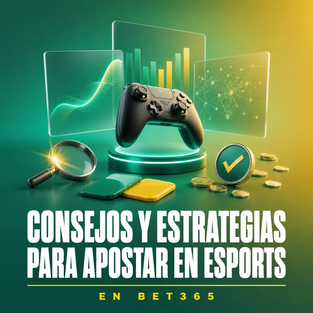 Consejos y estrategias para apostar en esports en Bet365: analiza plantillas, parches y estadísticas en vivo antes de apostar.