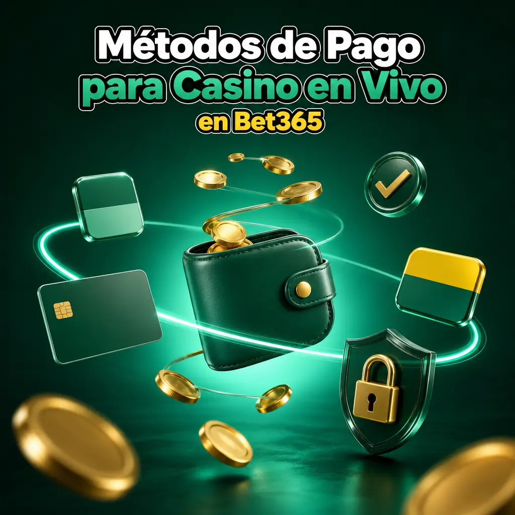 Métodos de pago para casino en vivo en Bet365: PagoEfectivo, tarjetas, transferencia bancaria y billeteras Skrill o Neteller