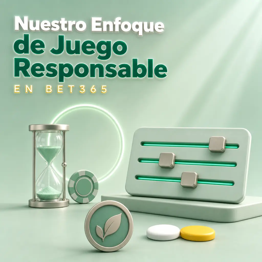 Enfoque de juego responsable en Bet365: control de presupuesto, historial de apuestas y alertas de tiempo de sesión.